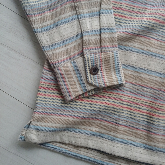 BillABONG NEW Wave Washed Baja Stretch Flannel Shirt Jacket - Picture 6 of 11